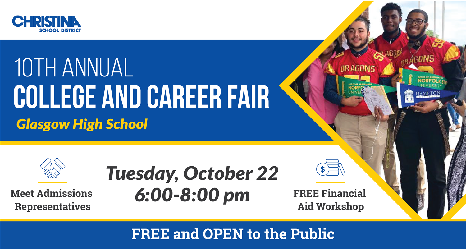 College and Career Fair - October 22 at Glasgow High School College and Career Fair - October 22 at Glasgow High School
